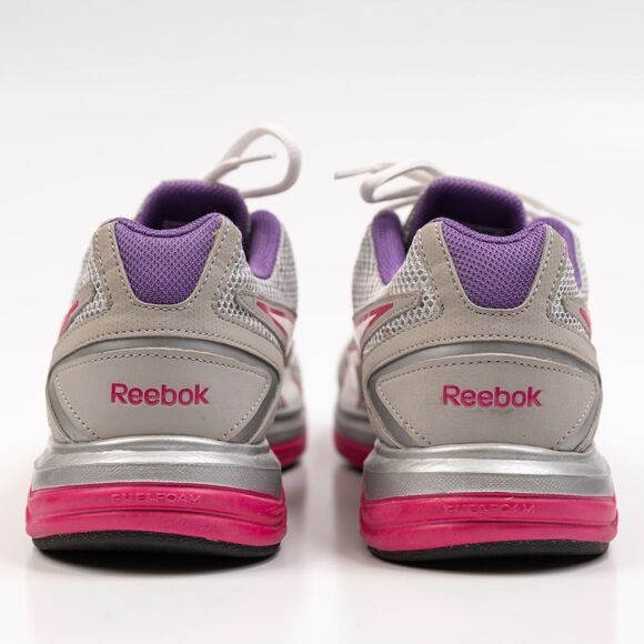 Reebok DMX Ride Sneakers gray pink Shoes size 10 - Picture 8 of 12